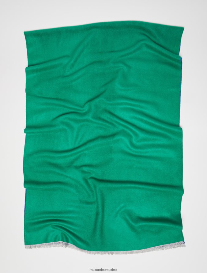 MAX&Co. mujer estola de doble cara Z860B1137 accesorio azul claro