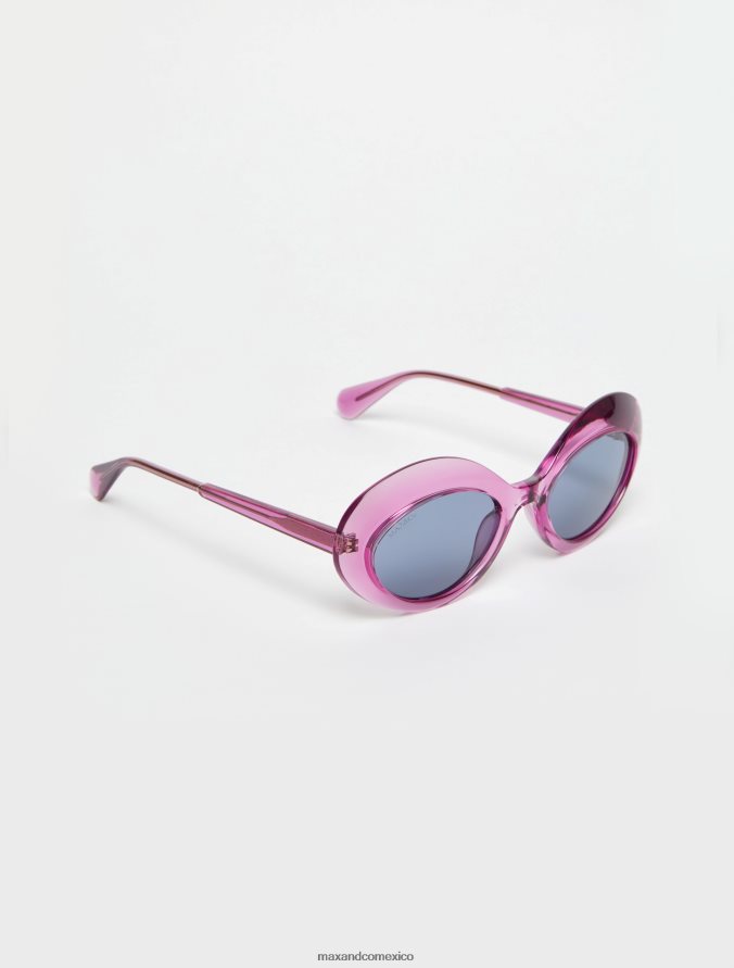 MAX&Co. mujer gafas de sol ovaladas con forma de mariposa Z860B1055 accesorio rosa