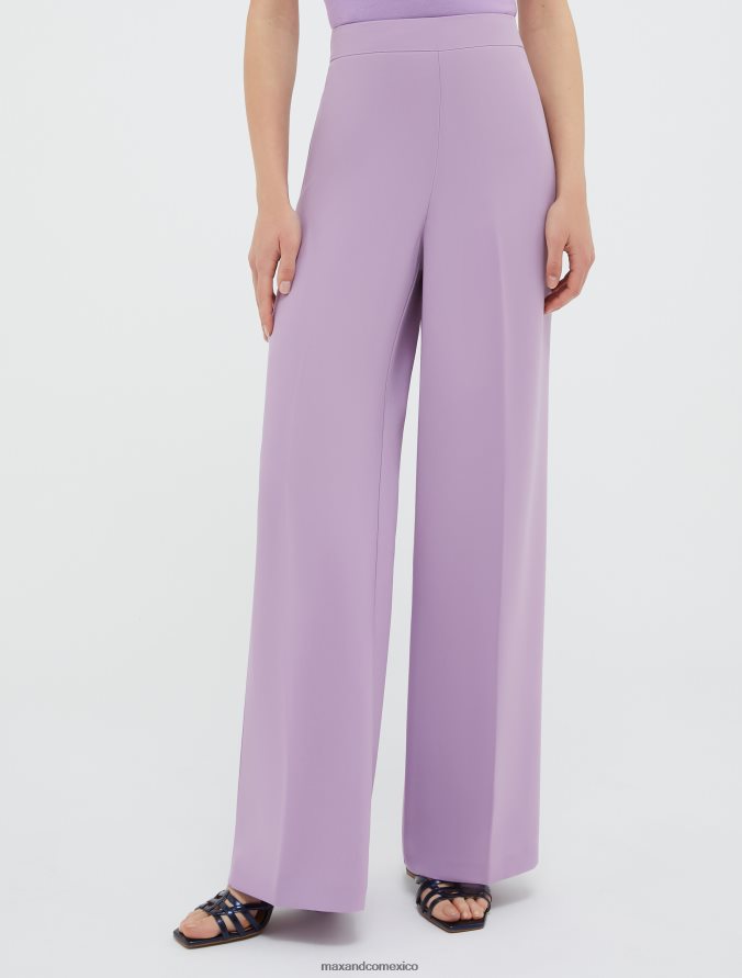 MAX&Co. mujer pantalones de raso envers Z860B240 vestir lila