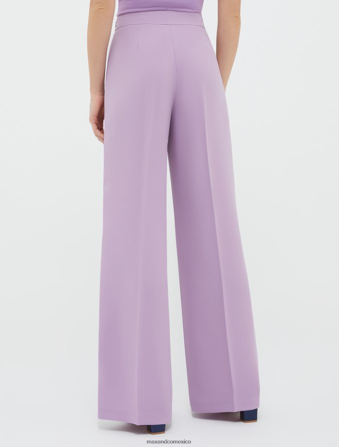 MAX&Co. mujer pantalones de raso envers Z860B240 vestir lila