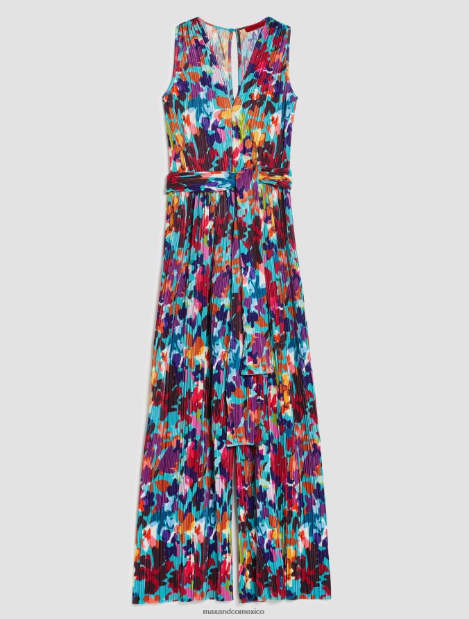 MAX&Co. mujer mono de punto microplisado Z860B158 vestir turquesa