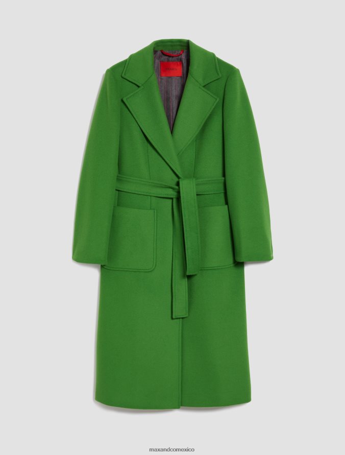MAX&Co. mujer abrigo de lana fuera de control Z860B850 vestir verde