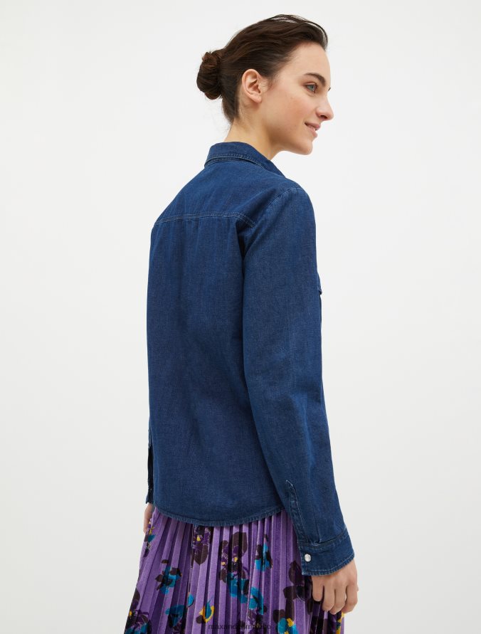 MAX&Co. mujer camisa vaquera Z860B518 vestir Azul marino