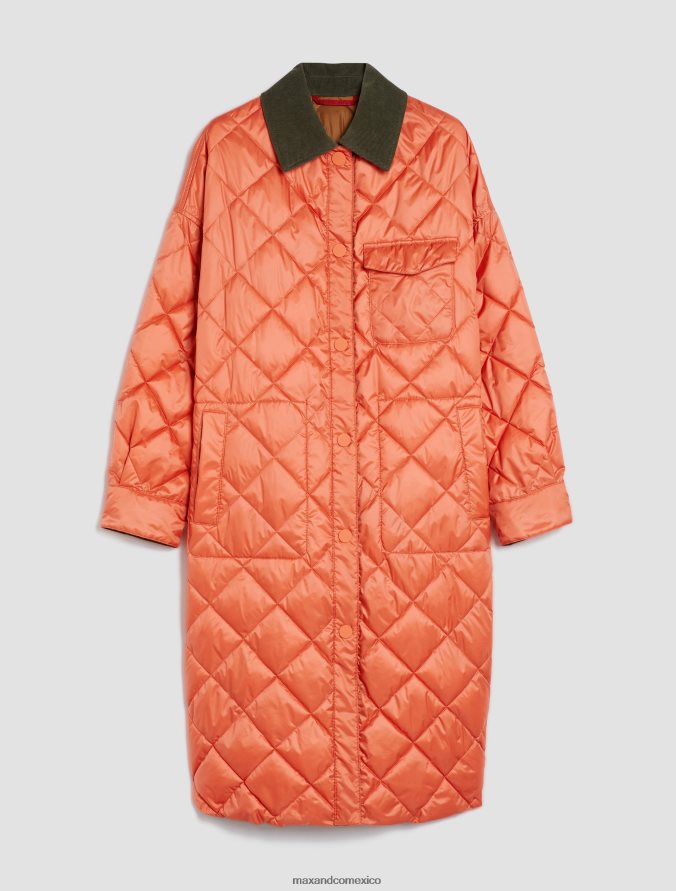 MAX&Co. mujer abrigo acolchado reversible Z860B918 vestir terracota