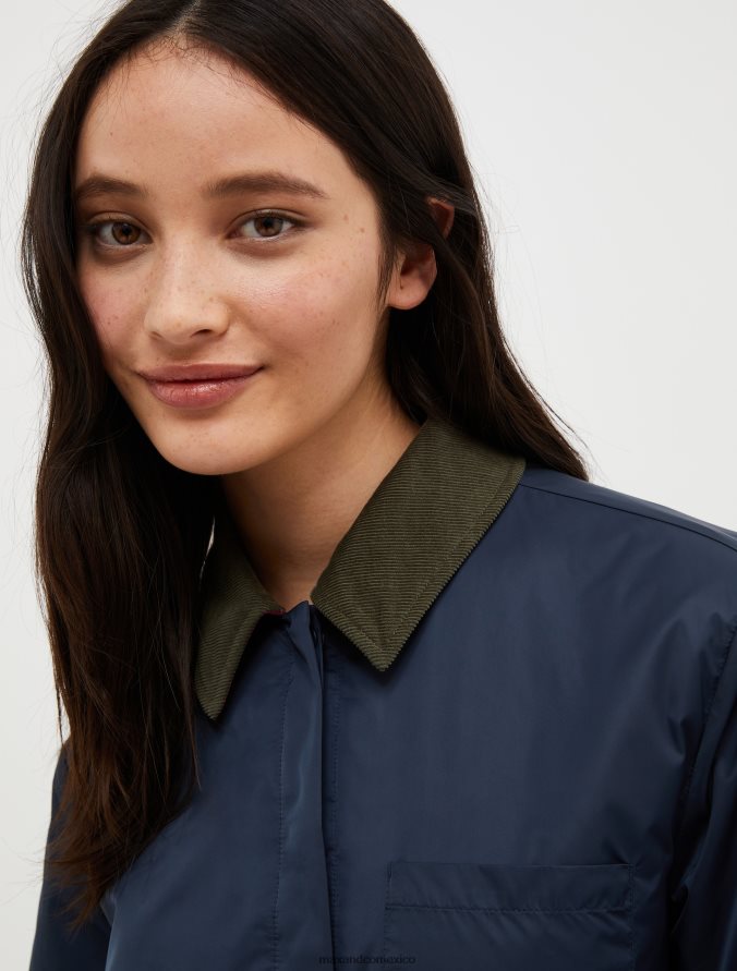 MAX&Co. mujer chaqueta acolchada Z860B915 vestir azul medianoche