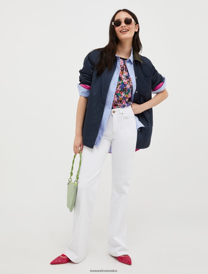 MAX&Co. mujer chaqueta acolchada Z860B915 vestir azul medianoche