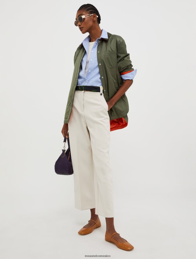 MAX&Co. mujer chaqueta acolchada Z860B916 vestir marrón barro