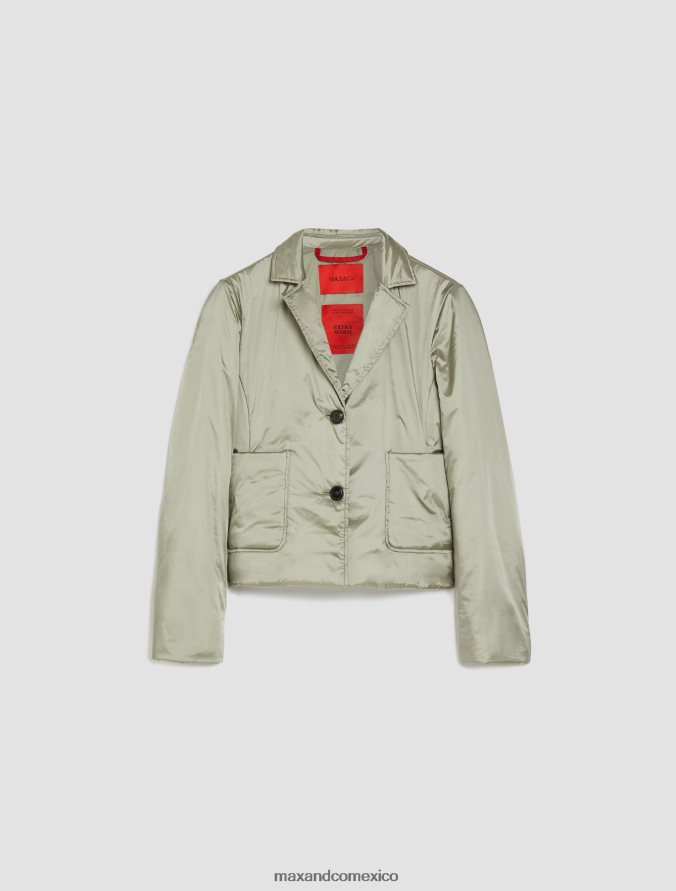 MAX&Co. mujer chaqueta corta acolchada Z860B911 vestir verde salvia