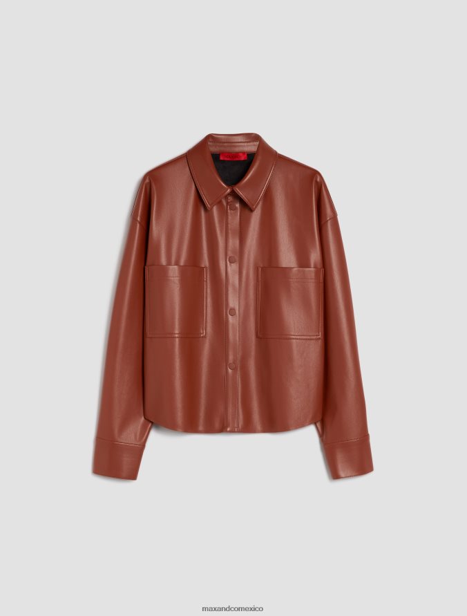 MAX&Co. mujer sobrecamisa de punto revestido Z860B294 vestir óxido