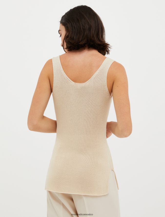 MAX&Co. mujer camiseta sin mangas de punto Z860B312 vestir hielo