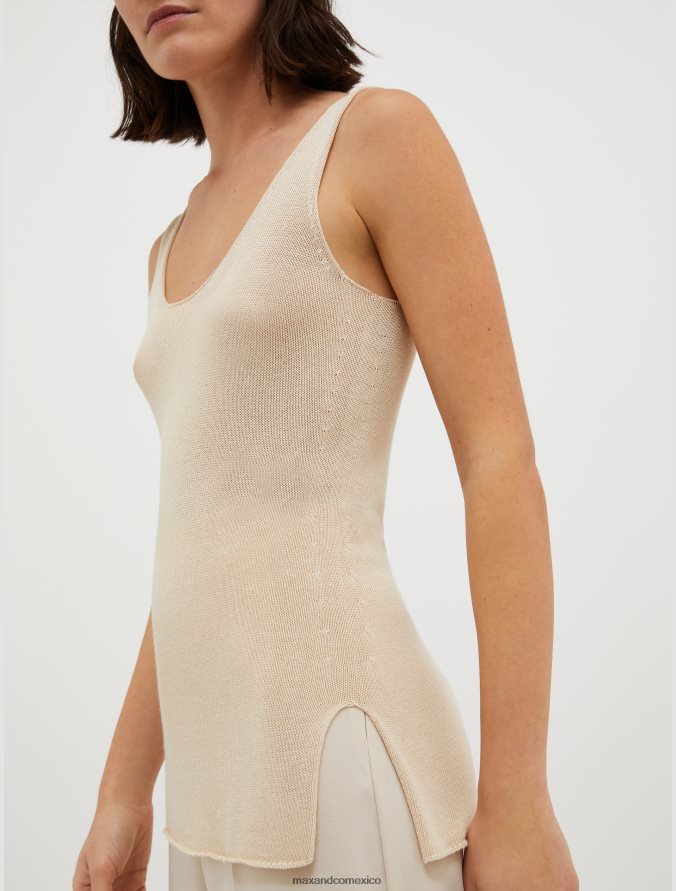 MAX&Co. mujer camiseta sin mangas de punto Z860B312 vestir hielo