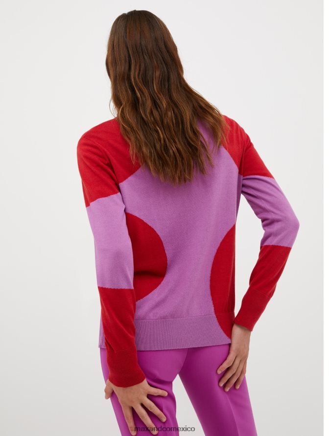 MAX&Co. mujer jersey de lunares Z860B396 vestir glicina