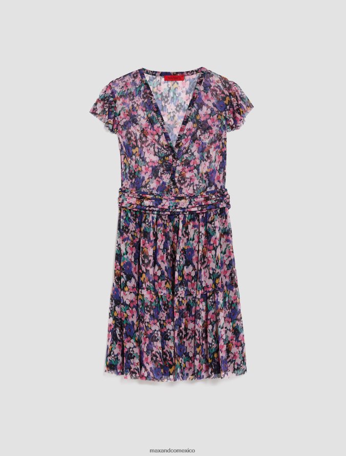 MAX&Co. mujer vestido de punto de crepé Z860B4 vestir negro